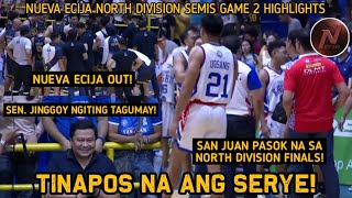 MPBL HIGHLIGHTS NUEVA ECIJA VS SAN JUAN 2ND ROUND GAME 2 NOVEMBER 3 2023 [upl. by Willard]