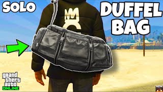 UPDATED How To Get The BLACK DUFFEL BAG In GTA 5 Online 168 No Transfer SUPER EASY [upl. by Nohsav]