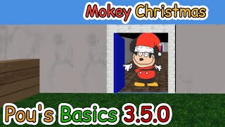 Pous Basics 350 – VS Mokey Christmas █ Baldis Basics █ [upl. by Brinkema]