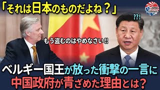 【海外の反応】「日本文化を守る」と明言したベルギー国王に対し、大激怒した中国政府の末路。 [upl. by Aziar]