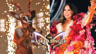 The Masked Singer  Gazelle  All Performances and Reveal [upl. by Aenej107]