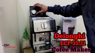 Delonghi ECP 3531 unboxing dan test bikin espreso [upl. by Arimahs]