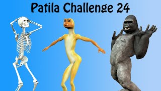 Patila Challenge 24 Patila  Missed The Stranger Skeleton With Patila Dance Animated Short Film [upl. by Seidler]