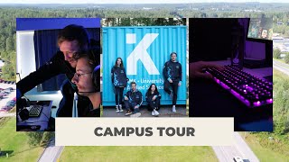 KAJAANI UNIVERSITY OF APPLIED SCIENCES CAMPUS TOUR KAMK  Through the Eyes of an Esports Student [upl. by Loy]