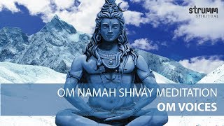 Om Namah Shivay Meditation  Om Voices  Peaceful Shiva Dhun [upl. by Ybocaj]