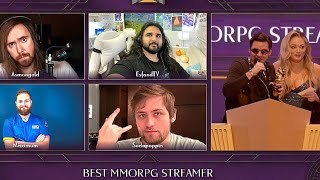 Sodapoppin Wins Best MMORPG Streamer  Streamer Awards [upl. by Enaxor]