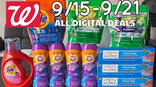 BEST WALGREENS ALL DIGITAL DEALS  915921 II LEARN WALGREENS COUPONING [upl. by Lertnahs]