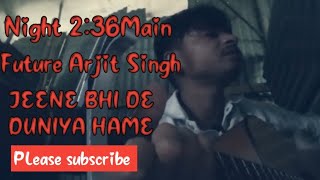 Jeene Bhi De Duniya Hame Gutair coverarjit Singh new song Gutair cover chords lesson easy jhaark [upl. by Ettezil960]