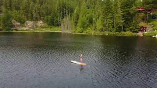 Egmont BC and North Lake paddleboarding [upl. by Herta]