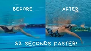 How To Swim 32 Seconds FASTER Per 100m In A Half Ironman Race [upl. by Yelena100]