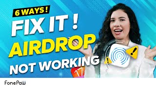 6 WAYS to Fix Airdrop Not Working iPhone 1112131415 [upl. by Alleb157]