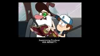 Gravity Falls  quotSociety of the Blind Eyequot End Credits [upl. by Farlie64]