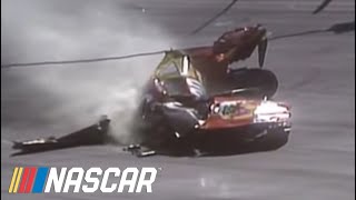 Michael Waltrip Crash at Bristol Motor Speedway  Official Footage  NASCAR [upl. by Patience]