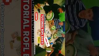 Tutorial qasidahrebana ropel Bas 5 versi 1 youtubeshorts tutorialrebana [upl. by Azilanna]