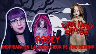 POSEY 🪦 Series 1 🖤 Living Dead Dolls 🖤  Hablemos de LDD  Marce Moth [upl. by Betsy]