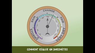 Comment régler un baromètre [upl. by Philoo398]