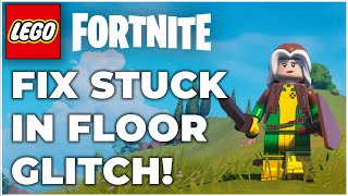 How To Fix Stuck In Floor Glitch In LEGO Fortnite 2 Different Methods [upl. by Heintz]