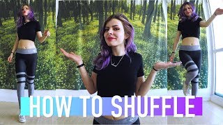 HOW TO SHUFFLE  GETTING UP TO SPEED [upl. by Samp]