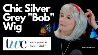 Get Ready for the Perfect Bob RISE by The Wig Company Color 5660 aka Silver Mist [upl. by Aseek]