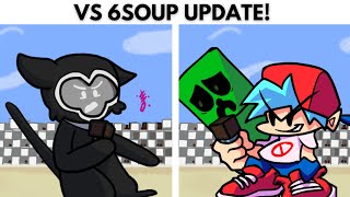 Friday Night Funkin VS 6Soup Collection Mod 13 Update  New Week Gameplay New Cutscenes [upl. by Mick]