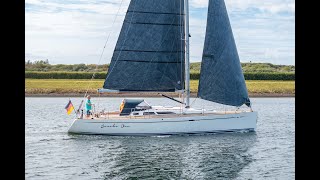 VA 403 CruiserRacer – Lightweight fast amp comfortable sailing yacht [upl. by Marquita]