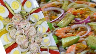 SALADE DAVOCAT AUX CREVETTES [upl. by Rockel]