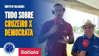 CRUZEIRO ENTRA EM CAMPO MODIFICADO PARA ENCARAR O DEMOCRATA EM VALADARES [upl. by Arikehs682]