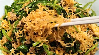 Best Recipe Stir Fried Instant Noodles Recipe [upl. by Pejsach]