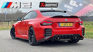 MODIFIED BMW M2 G87  290KMH REVIEW on AUTOBAHN [upl. by Aerda]