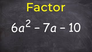 Factoring practice  Learn how to factor  Step by step math instruction [upl. by Araldo]