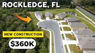 New Homes for 360k in Rockledge FL  “Harvest Landing” by DR Horton [upl. by Weinhardt]