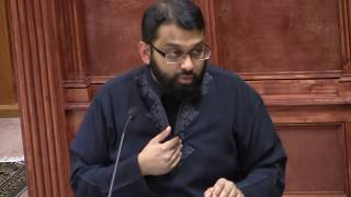 20120125 Seerah pt20  Isra wa Miraj the night journey amp ascension to Heaven ptI  Yasir Qadhi [upl. by Alleacim860]