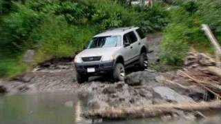 2004 Ford Explorer Off Roading [upl. by Adora44]