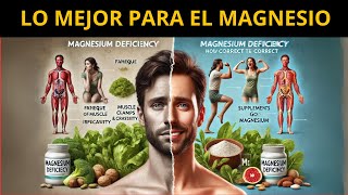 ¡DESCUBRE los 10 ALIMENTOS MÁS RICOS en MAGNESIO Remedios Naturales para la Deficiencia [upl. by Guilbert]