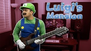 Luigis Mansion Theme Guitar Cover  SPOOKY DJENT [upl. by Aedni66]