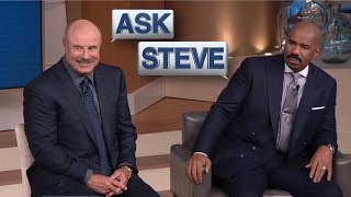 Ask Steve amp Dr Phil Use some duct tape  STEVE HARVEY [upl. by Lisette]