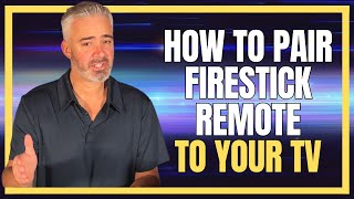 👉 HOW TO PAIR YOUR FIRESTICK REMOTE [upl. by Phillipe]