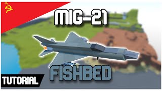 Mig21 Fishbed Tutorial  Roblox Plane Crazy [upl. by Nahtanaoj]