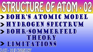 Origin Of Hydrogen Spectra From Bohr’s Model in Nepali  Class 11 Chemistry Atomic Structure [upl. by Lallage856]