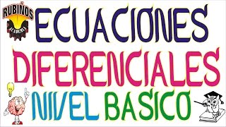 ecuaciones diferenciales ejercicios resueltos nivel básico [upl. by Matusow]