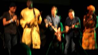 AFRICA EXPRESS 2012  Damon Albarn and Sir Paul McCartney sing Goodnight Tonight [upl. by High]