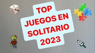 TOP JUEGOS SOLITARIOS 2023 [upl. by Vada967]