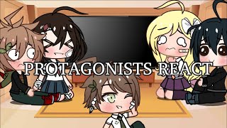 Protagonists React to Antagonists TikToks  MAJOR DANGANRONPA SPOILERS  12 [upl. by Hgielrak]