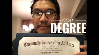 CCAF College Of The Air Force Degree [upl. by Rimas]