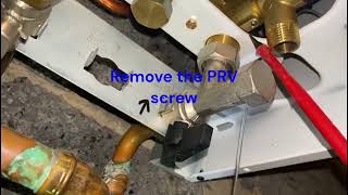 How to replace PRV on Baxi boiler [upl. by Mcnalley]