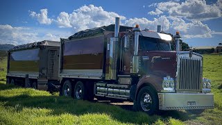 Kenworth T904  Jake Brakes amp Loud Sounds  ‘4K’ [upl. by Afesoj614]