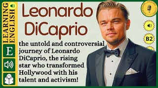 Leonardo DiCaprio English story audio ⭐ english story for listening Level 3  WooEnglish [upl. by Lekym]