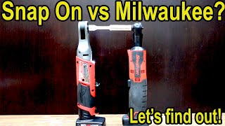 Best Ratchet ROUND 2 Snap On vs Milwaukee Ryobi Husky Ingersoll Rand ACDelco [upl. by Gupta544]