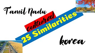 Are Tamils and Koreans Related 25 Similarities of Tamil and Korean Cultures [upl. by Bussy258]