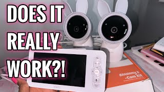 ARENTI ALNANNY 2 BABY MONITOR Honest Review [upl. by Richardo]